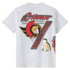 Ottawa Senators - OVO x NHL Retro T-Shirt Heather Gray