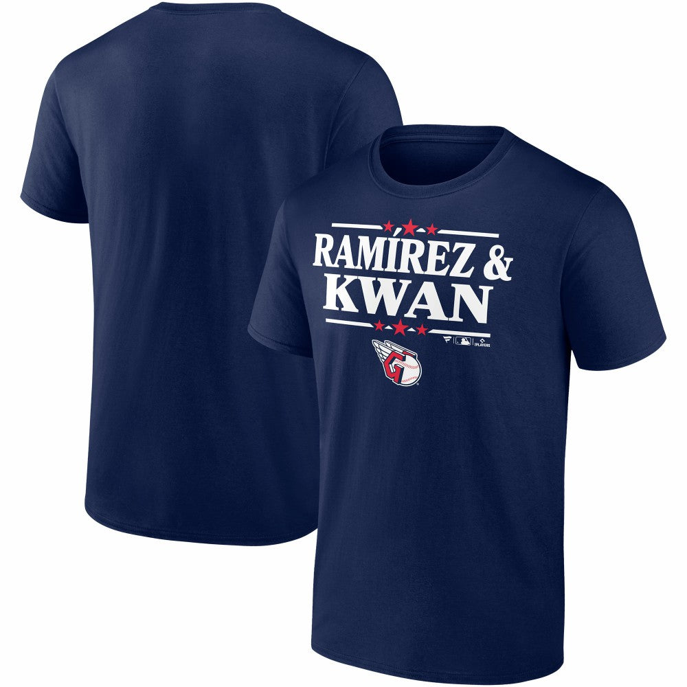 Jose Ramirez & Steven Kwan Cleveland Guardians Election Player T-Shirt Online