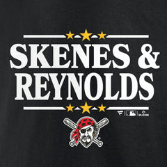 Paul Skenes & Bryan Reynolds Pittsburgh Pirates Election Player T-Shirt Sale