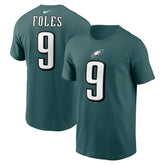 Nick Foles Philadelphia Eagles Retired Player Name & Number T-Shirt Midnight Green - Nike