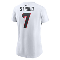 C.J. Stroud Houston Texans Women's Player Name & Number T-Shirt White - Nike