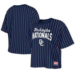 Washington Nationals New Era Women's 2025 City Connect Pinstripe T-Shirt Online