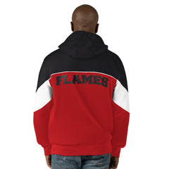Calgary Flames - Starter Power Forward Full-Zip Hoodie Red/Black