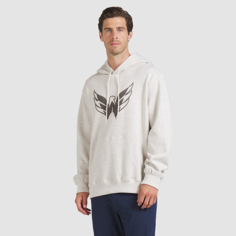 Washington Capitals Fanatics Made in Canada Pullover Hoodie Cream