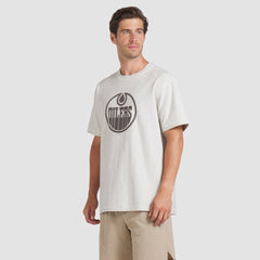 Edmonton Oilers - Fanatics Made in Canada T-Shirt Cream