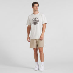 Edmonton Oilers - Fanatics Made in Canada T-Shirt Cream