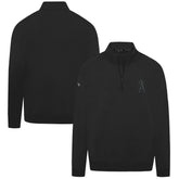 Los Angeles Angels Levelwear Murray Nightfall Quarter-Zip Top On Sale
