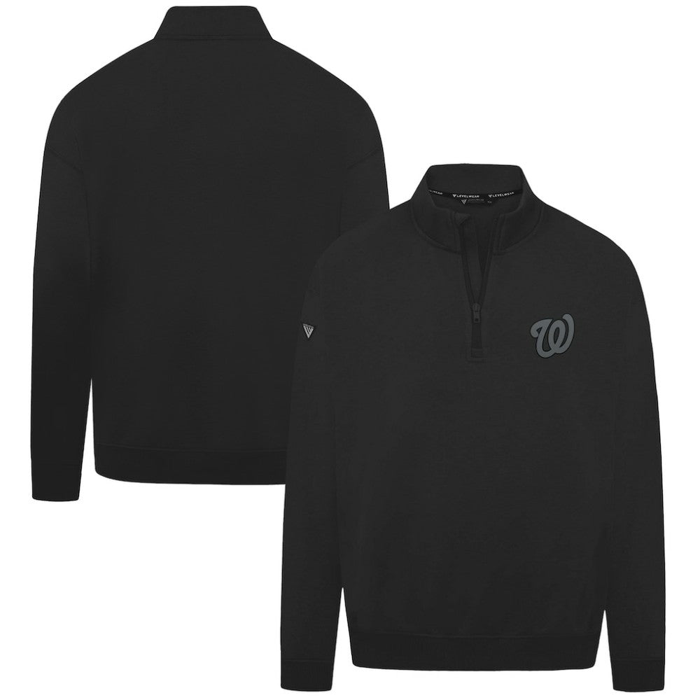 Washington Nationals Levelwear Murray Nightfall Quarter-Zip Top discount