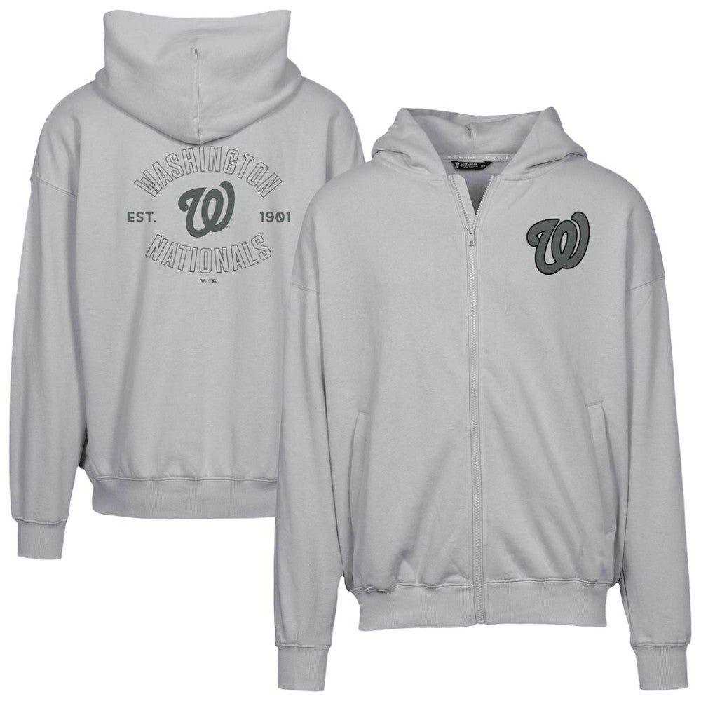 Washington Nationals Levelwear Uphill Abyssal Full-Zip Hoodie Clearance