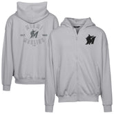 Miami Marlins Levelwear Uphill Abyssal Full-Zip Hoodie On Sale