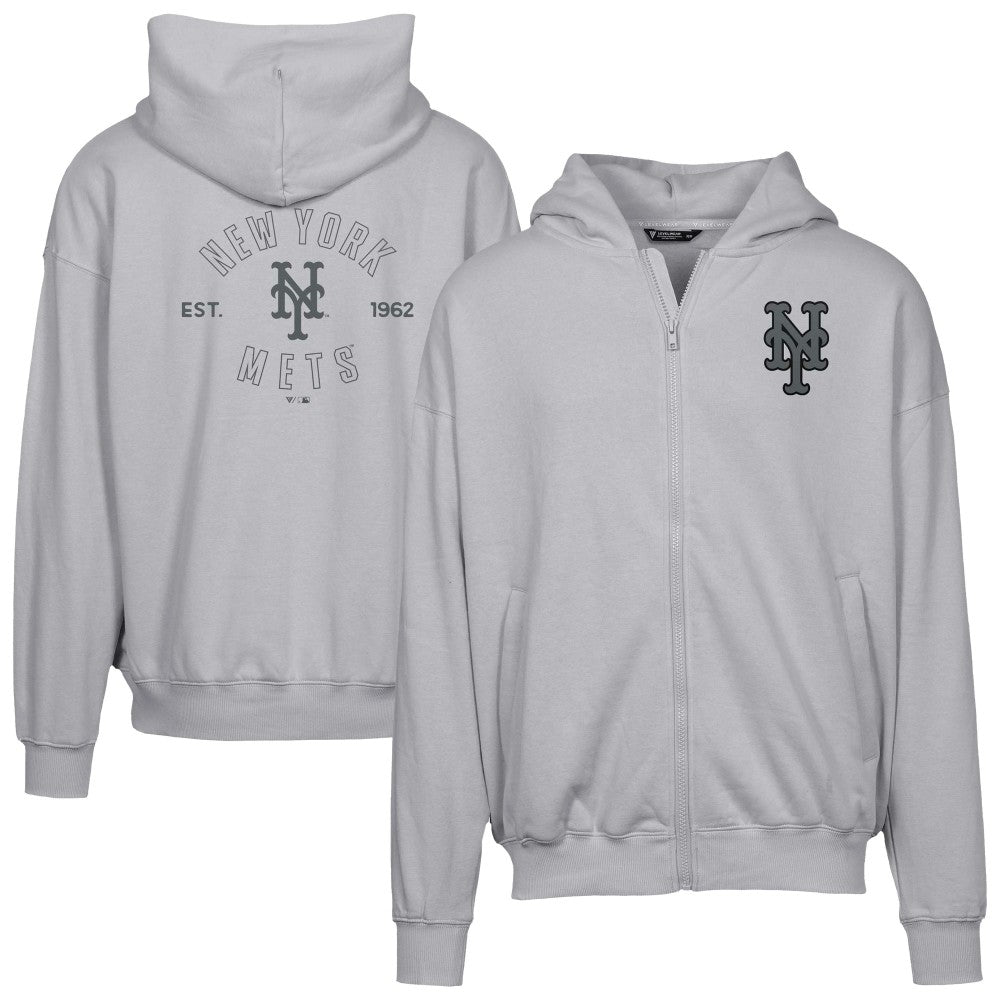New York Mets Levelwear Uphill Abyssal Full-Zip Hoodie for sale
