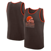 Cleveland Browns Logo Athletic Unmatched Success Tank Top Brown - NFL