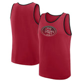 San Francisco 49ers Logo Athletic Unmatched Success Tank Top Scarlet - NFL