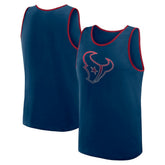 Houston Texans Logo Athletic Unmatched Success Tank Top Navy - NFL