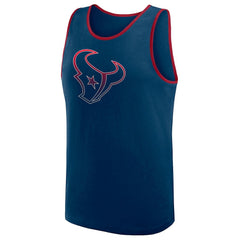 Houston Texans Logo Athletic Unmatched Success Tank Top Navy - NFL