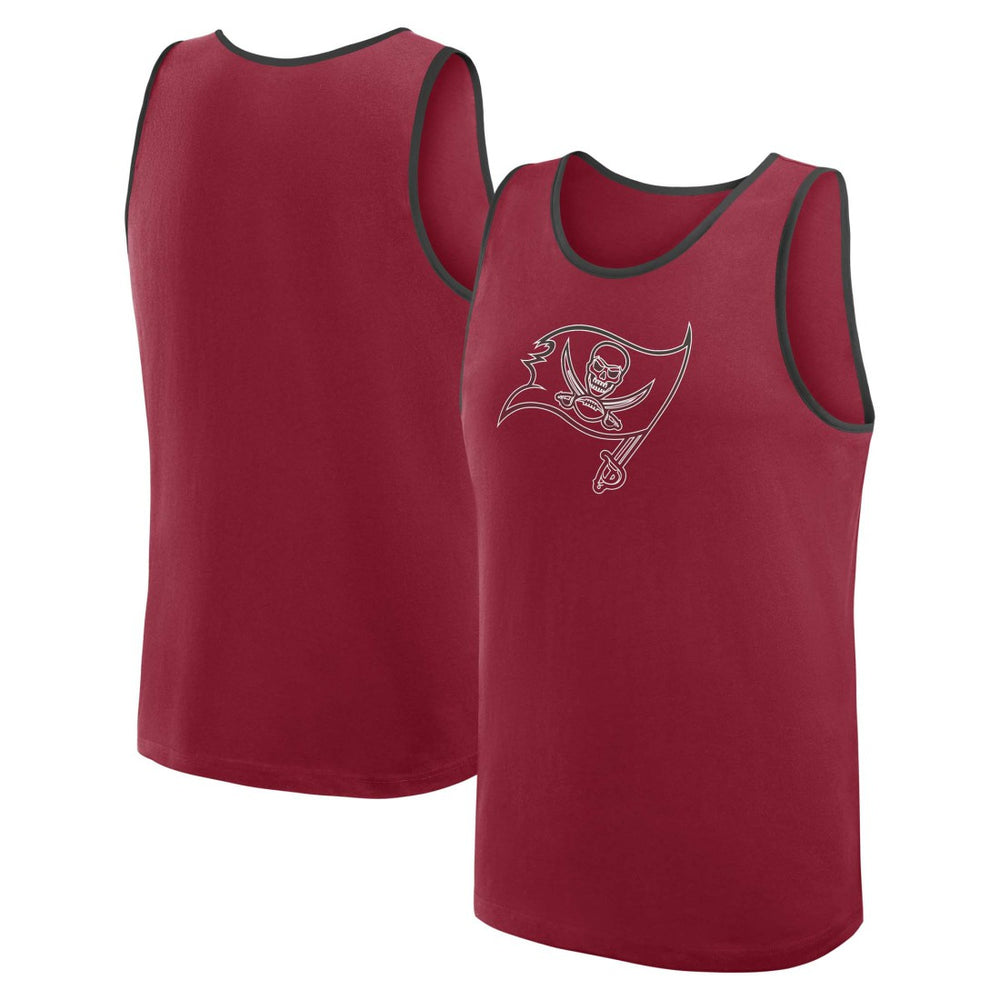 Tampa Bay Buccaneers Logo Athletic Unmatched Success Tank Top Red - NFL