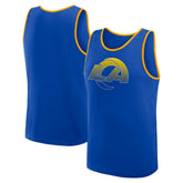 Los Angeles Rams Logo Athletic Unmatched Success Tank Top Royal - NFL