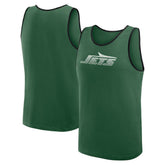 New York Jets Logo Athletic Unmatched Success Tank Top Green - NFL
