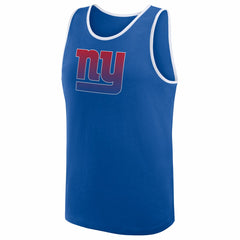 New York Giants Logo Athletic Unmatched Success Tank Top Royal - NFL