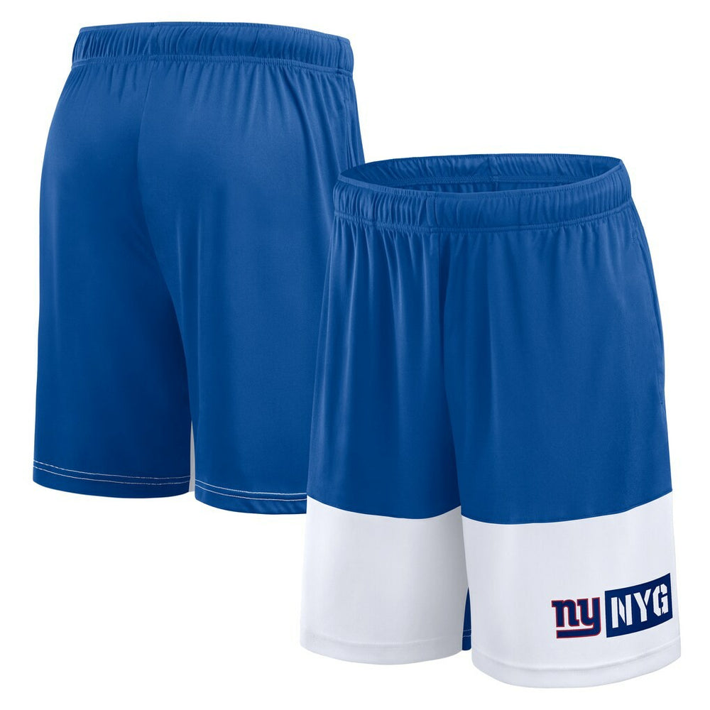 New York Giants Logo Athletic Best of the Best Shorts Royal - NFL