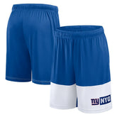 New York Giants Logo Athletic Best of the Best Shorts Royal - NFL