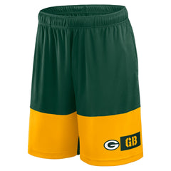 Green Bay Packers Logo Athletic Best of the Best Shorts Green - NFL