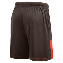 Cleveland Browns Logo Athletic Best of the Best Shorts Brown - NFL