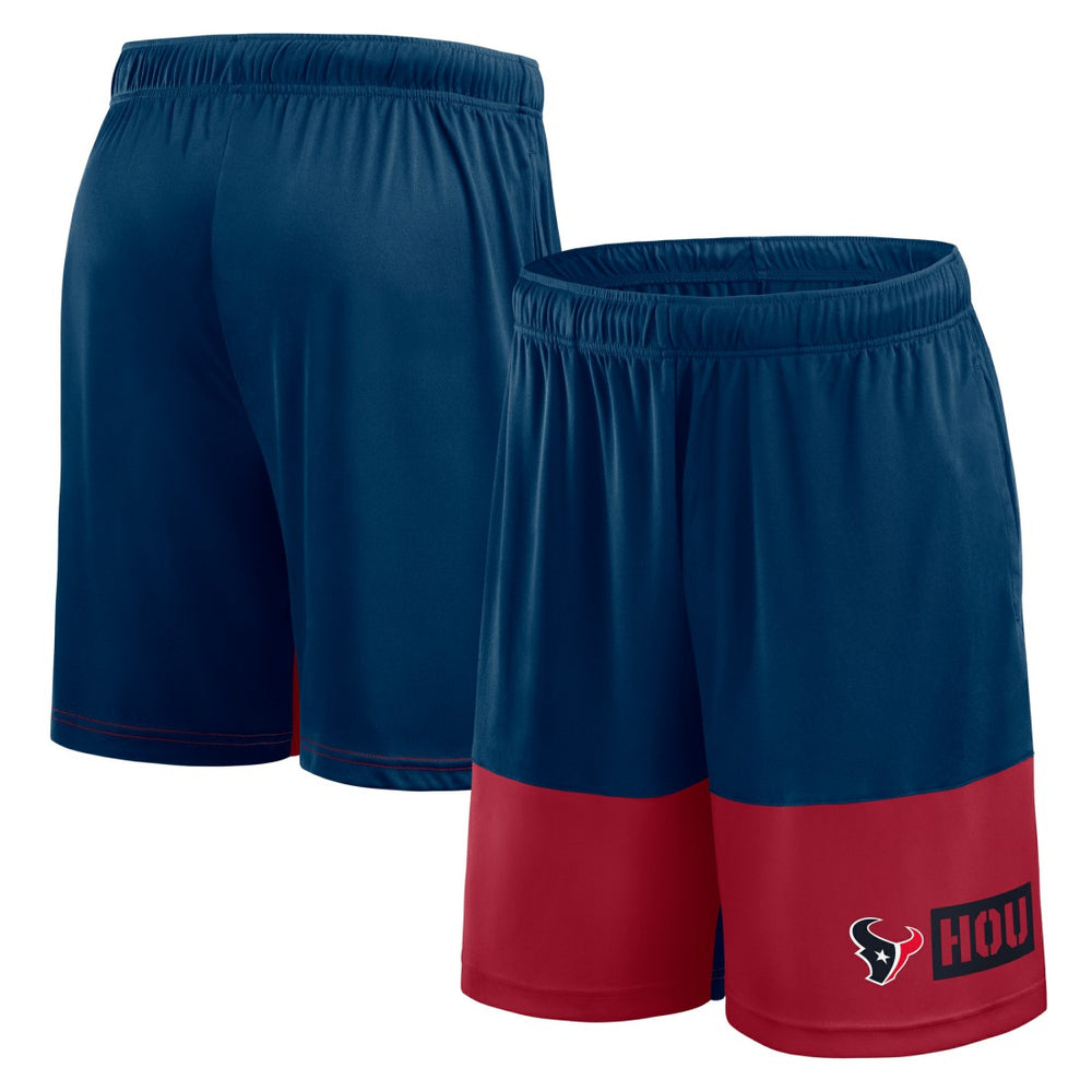 Houston Texans Logo Athletic Best of the Best Shorts Navy - NFL