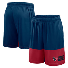 Houston Texans Logo Athletic Best of the Best Shorts Navy - NFL