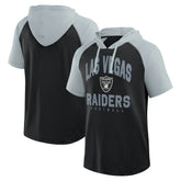 Las Vegas Raiders Logo Athletic Prime Hoodie T-Shirt Black - NFL
