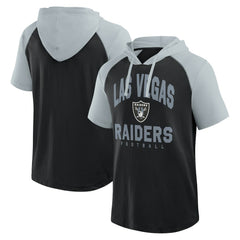 Las Vegas Raiders Logo Athletic Prime Hoodie T-Shirt Black - NFL