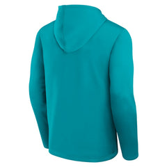 Miami Dolphins Logo Athletic Head Start Pullover Hoodie Aqua - NFL
