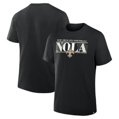 New Orleans Saints Hometown True Favorite T-Shirt Black - Fanatics