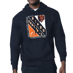 Chicago Bears Starter Shield Logo Pullover Hoodie Navy - NFL