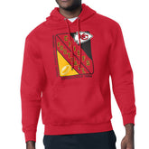 Kansas City Chiefs Starter Shield Logo Pullover Hoodie Red - NFL