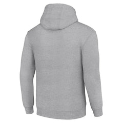 Minnesota Vikings Starter Shield Logo Pullover Hoodie Heather Gray - NFL