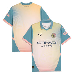 Puma Manchester City 2024/25 Fourth Replica Jerseys - Blue
