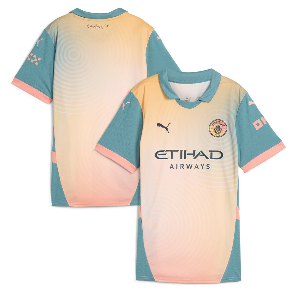 Puma Manchester City Women's 2024/25 Fourth Replica Jerseys - Blue