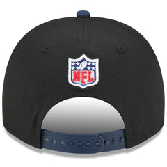 Seattle Seahawks New Era 2025 NFL Draft A-Frame 9FIFTY Snapback Hat Black/College Navy - NFL