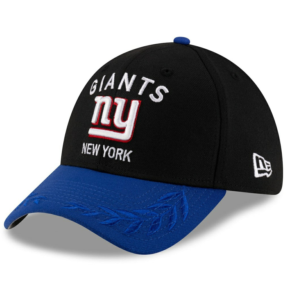 New York Giants New Era 2025 NFL Draft 39THIRTY Flex Hat Black/Royal - NFL