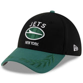 New York Jets New Era 2025 NFL Draft 39THIRTY Flex Hat Black/Green - NFL