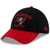 Tampa Bay Buccaneers New Era 2025 NFL Draft 39THIRTY Flex Hat Black/Red - NFL