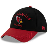 Arizona Cardinals New Era 2025 NFL Draft 39THIRTY Flex Hat Black/Cardinal - NFL