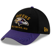 Baltimore Ravens New Era 2025 NFL Draft 39THIRTY Flex Hat Black/Purple - NFL