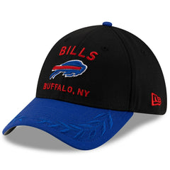 Buffalo Bills New Era 2025 NFL Draft 39THIRTY Flex Hat Black/Royal - NFL