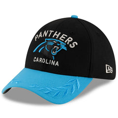Carolina Panthers New Era 2025 NFL Draft 39THIRTY Flex Hat Black/Blue - NFL