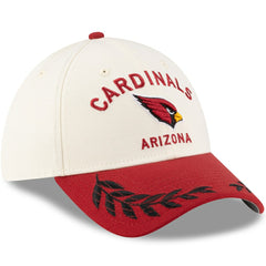Arizona Cardinals New Era 2025 NFL Draft 39THIRTY Flex Hat Cream/Cardinal - NFL