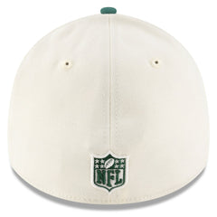 New York Jets New Era 2025 NFL Draft 39THIRTY Flex Hat Cream/Green - NFL