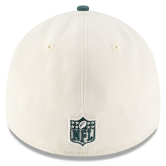 Philadelphia Eagles New Era 2025 NFL Draft 39THIRTY Flex Hat Cream/Midnight Green - NFL