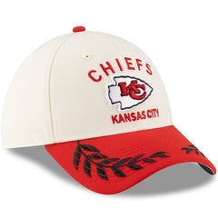 Kansas City Chiefs New Era 2025 NFL Draft 39THIRTY Flex Hat Cream/Red - NFL